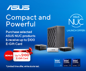 ASUS NUC Launch Offer Promo